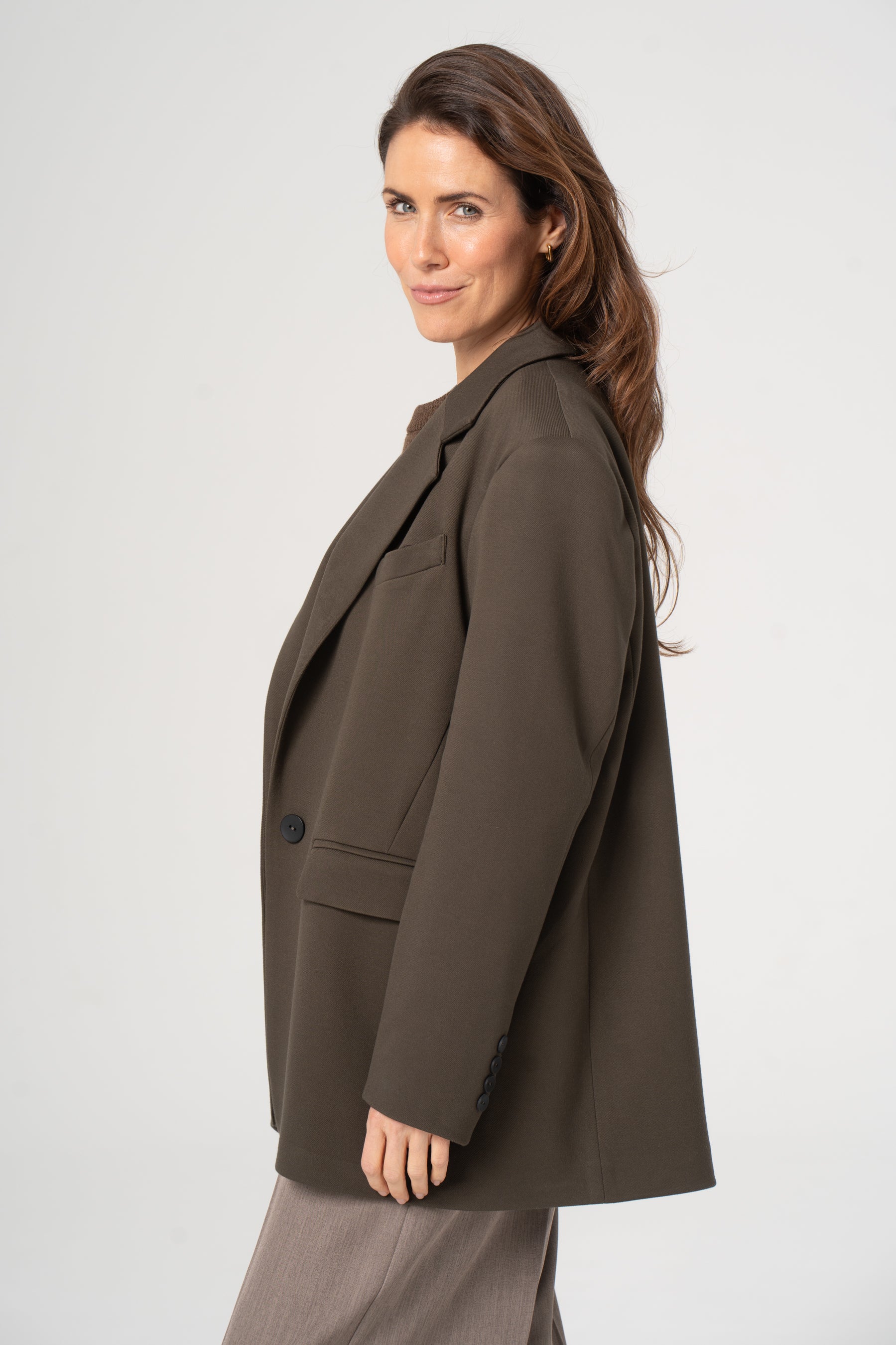 ALISON olive blazer