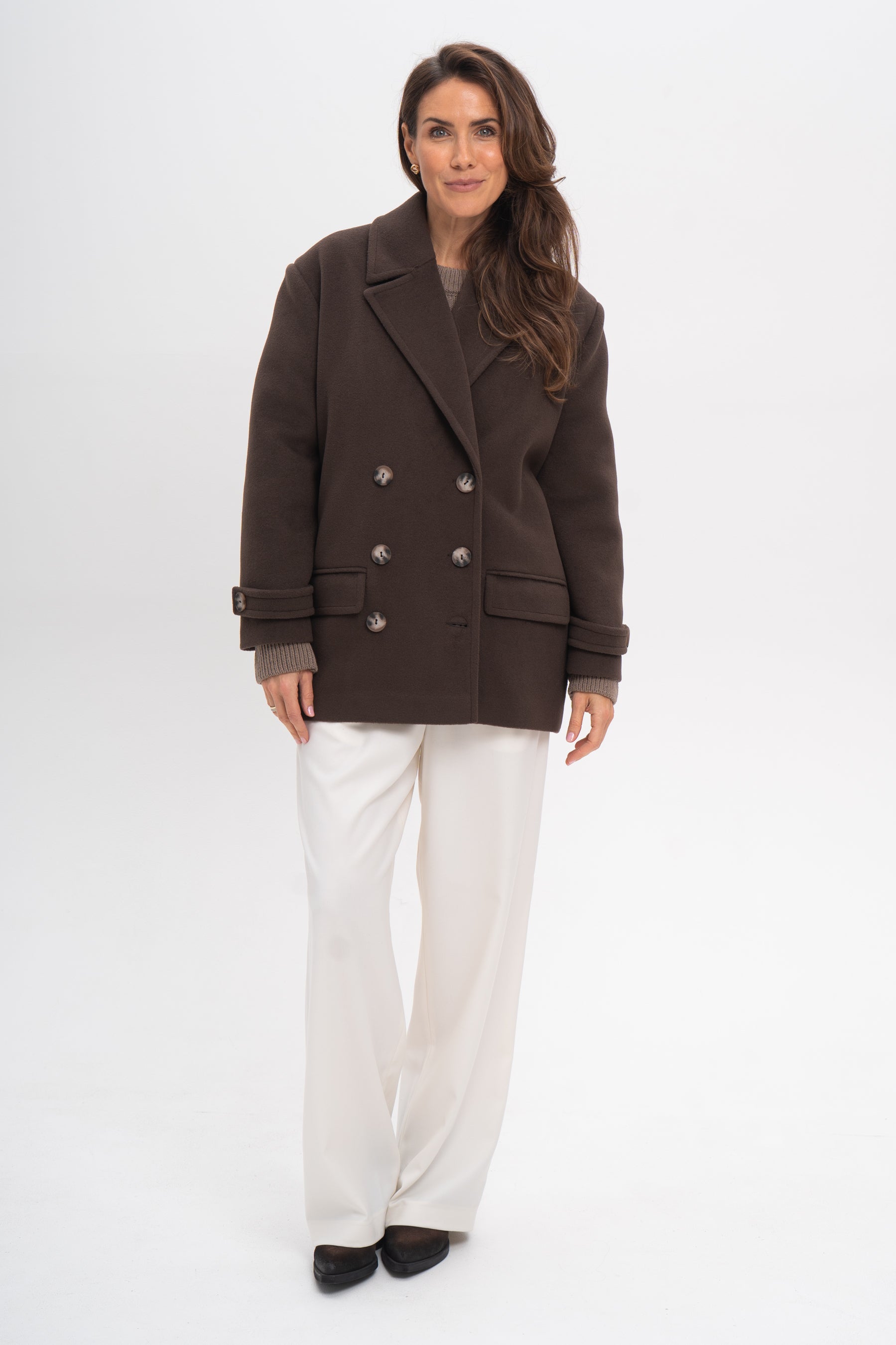 Kurtka VIOLA czekoladowa