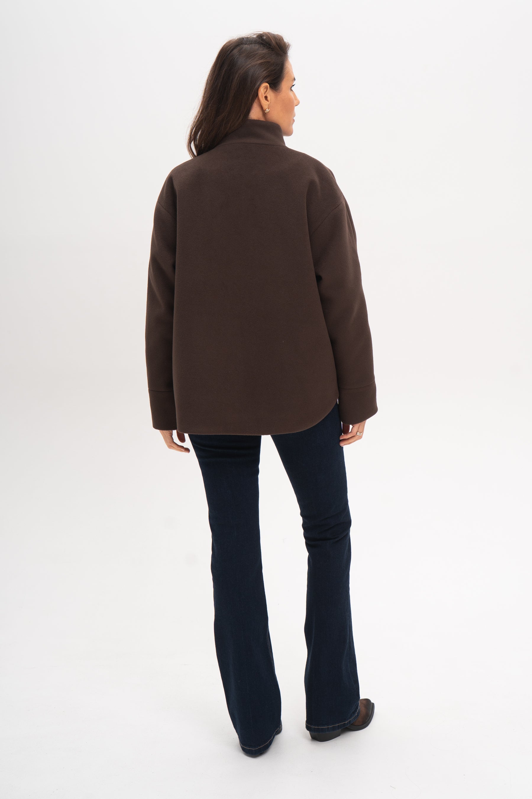 Kurtka Sara czekoladowa