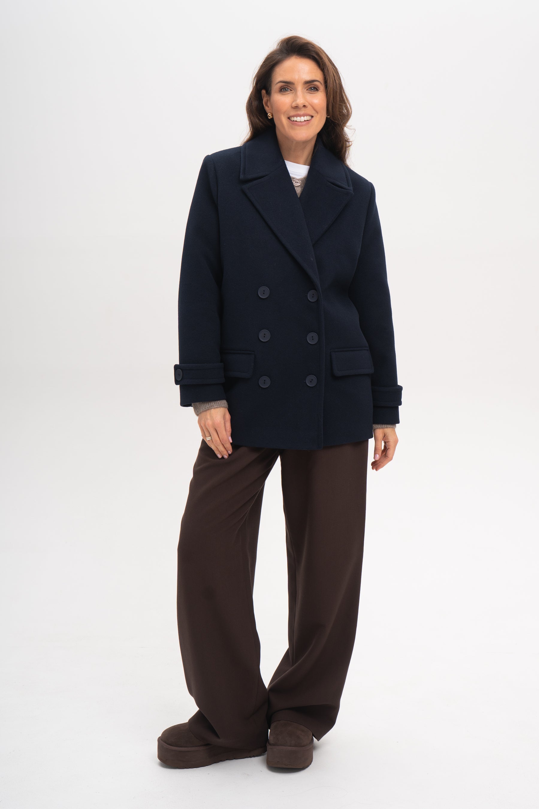 Kurtka VIOLA granatowa