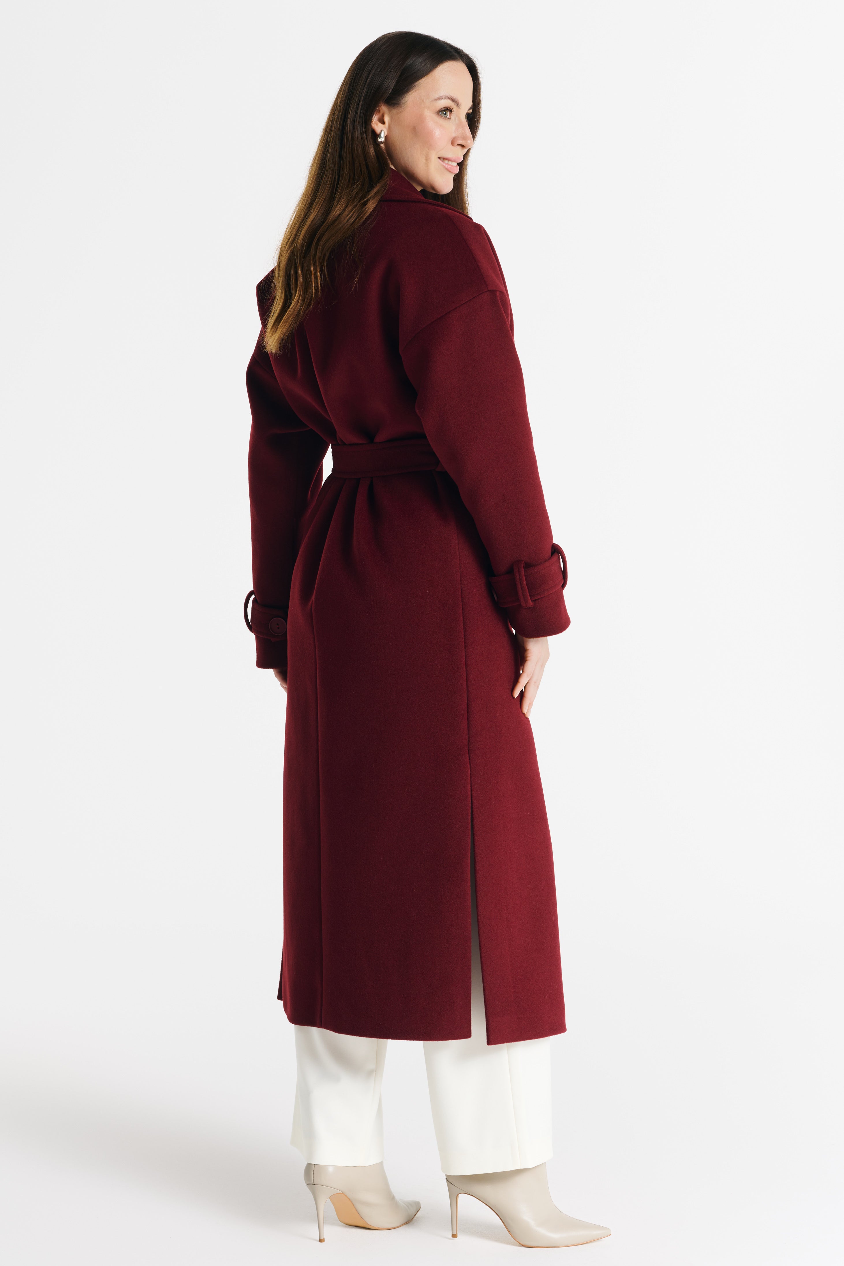 SALMA jas bordeauxrood