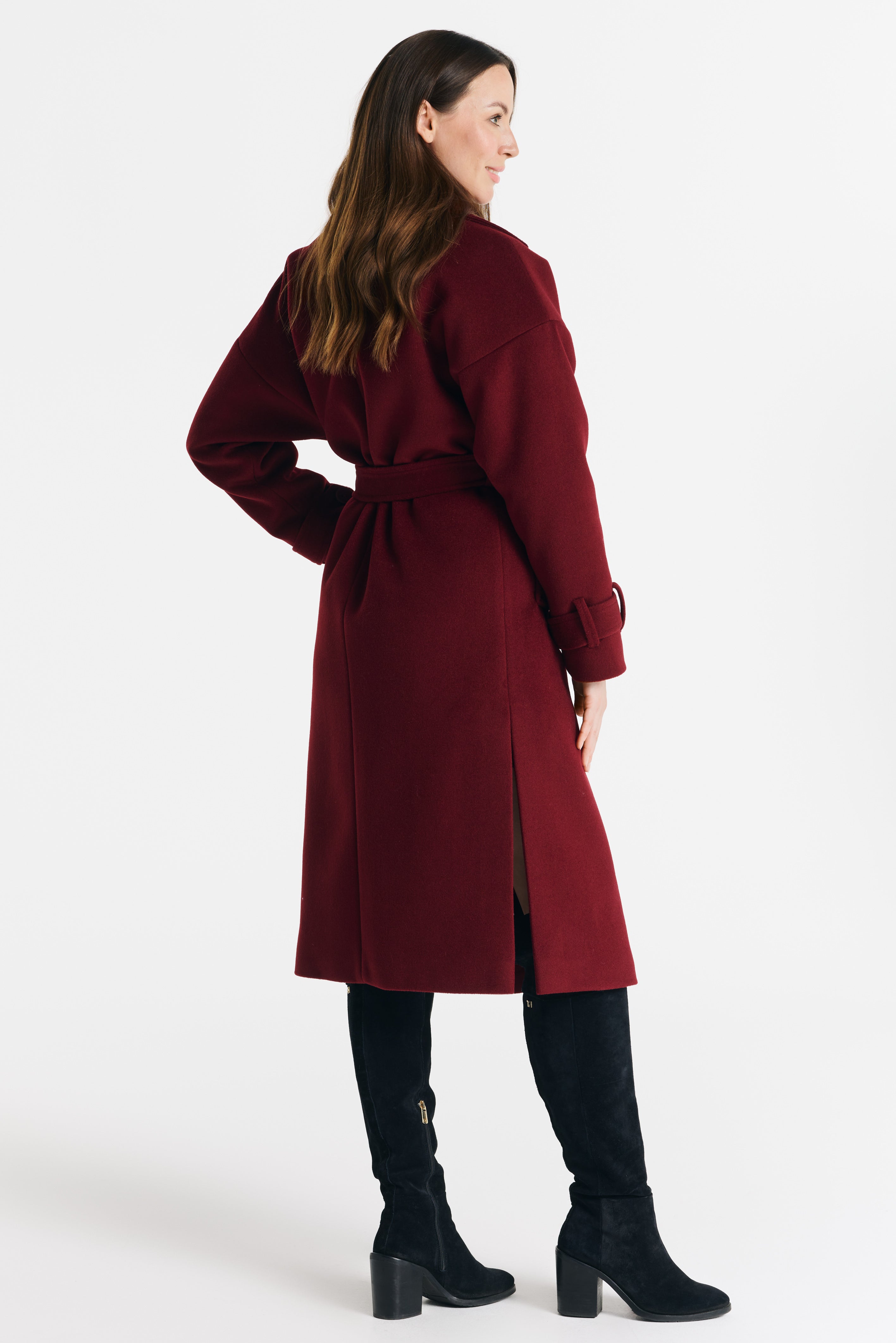 LUNA 2.0 jas bordeauxrood