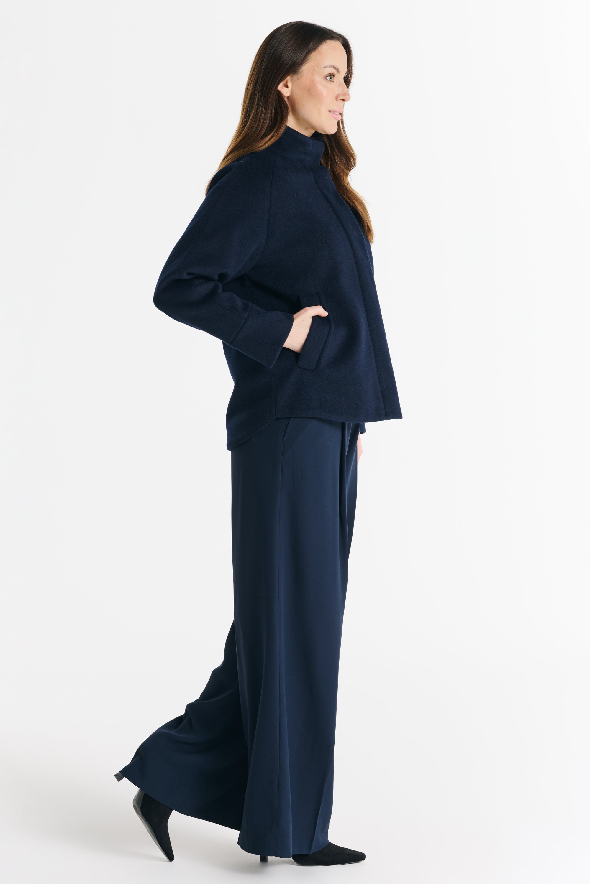 SARA jas marineblauw