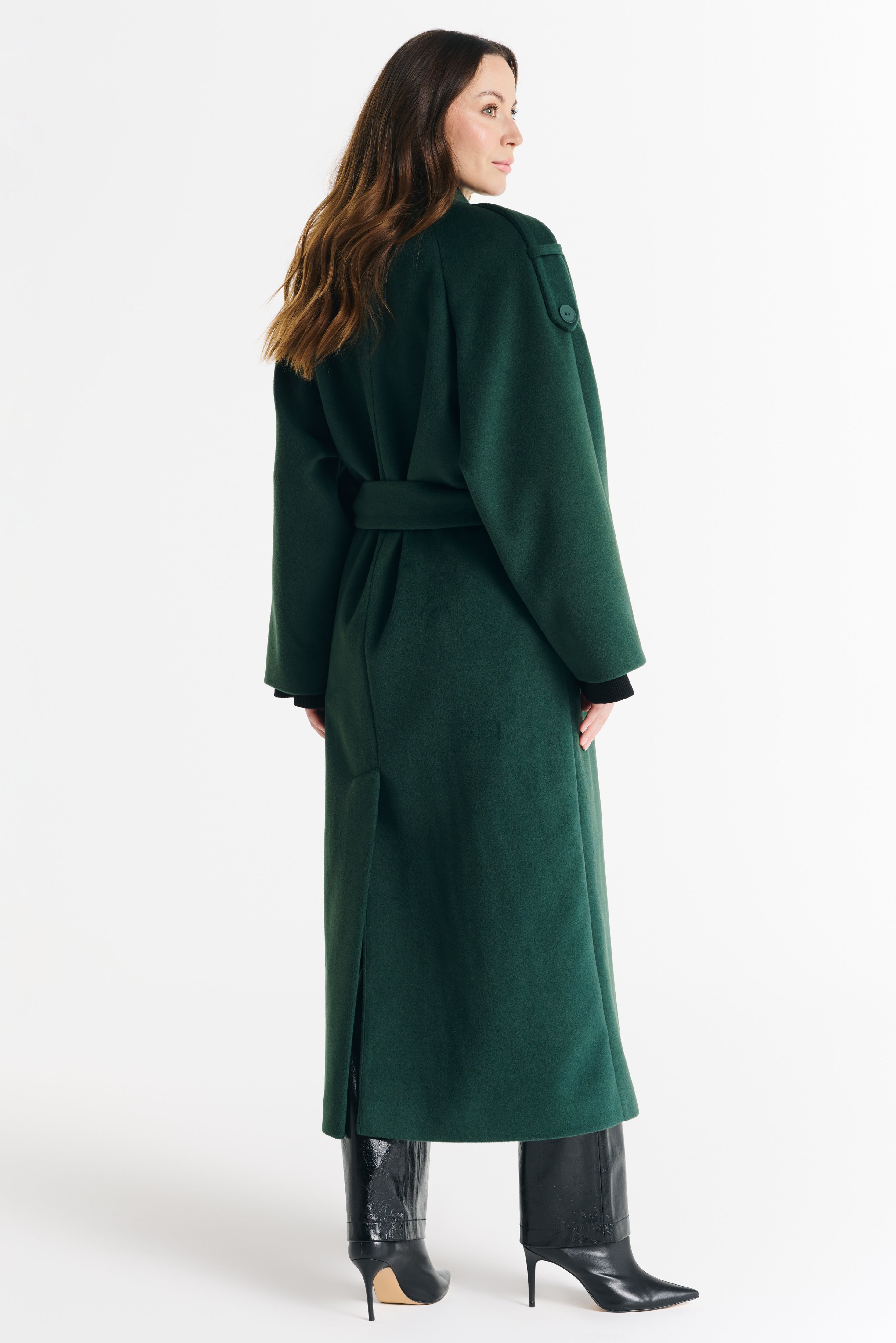 ALIANA groene jas