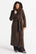 NOELIA maxi jas chocolade