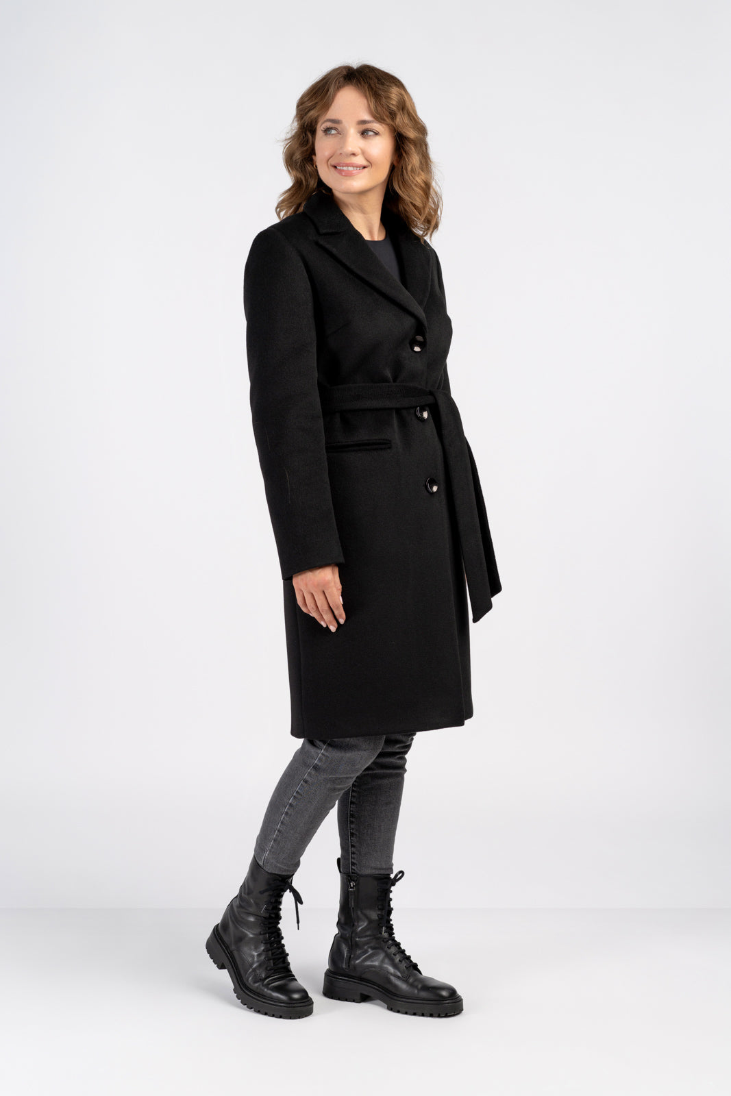 MOLLIE jas zwart