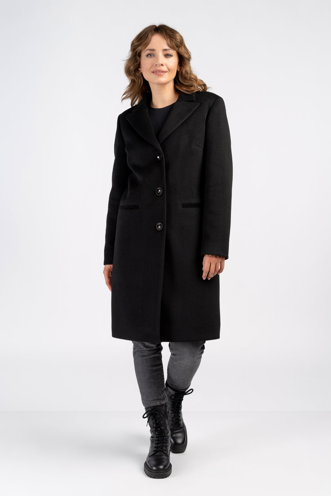 MOLLIE jas zwart