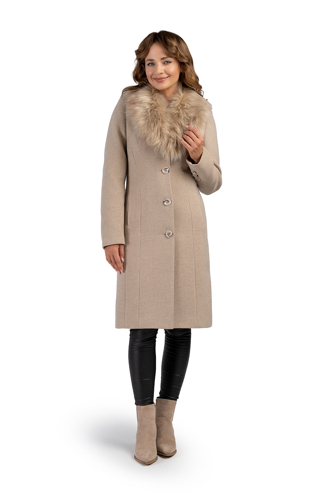 SONA beige jas