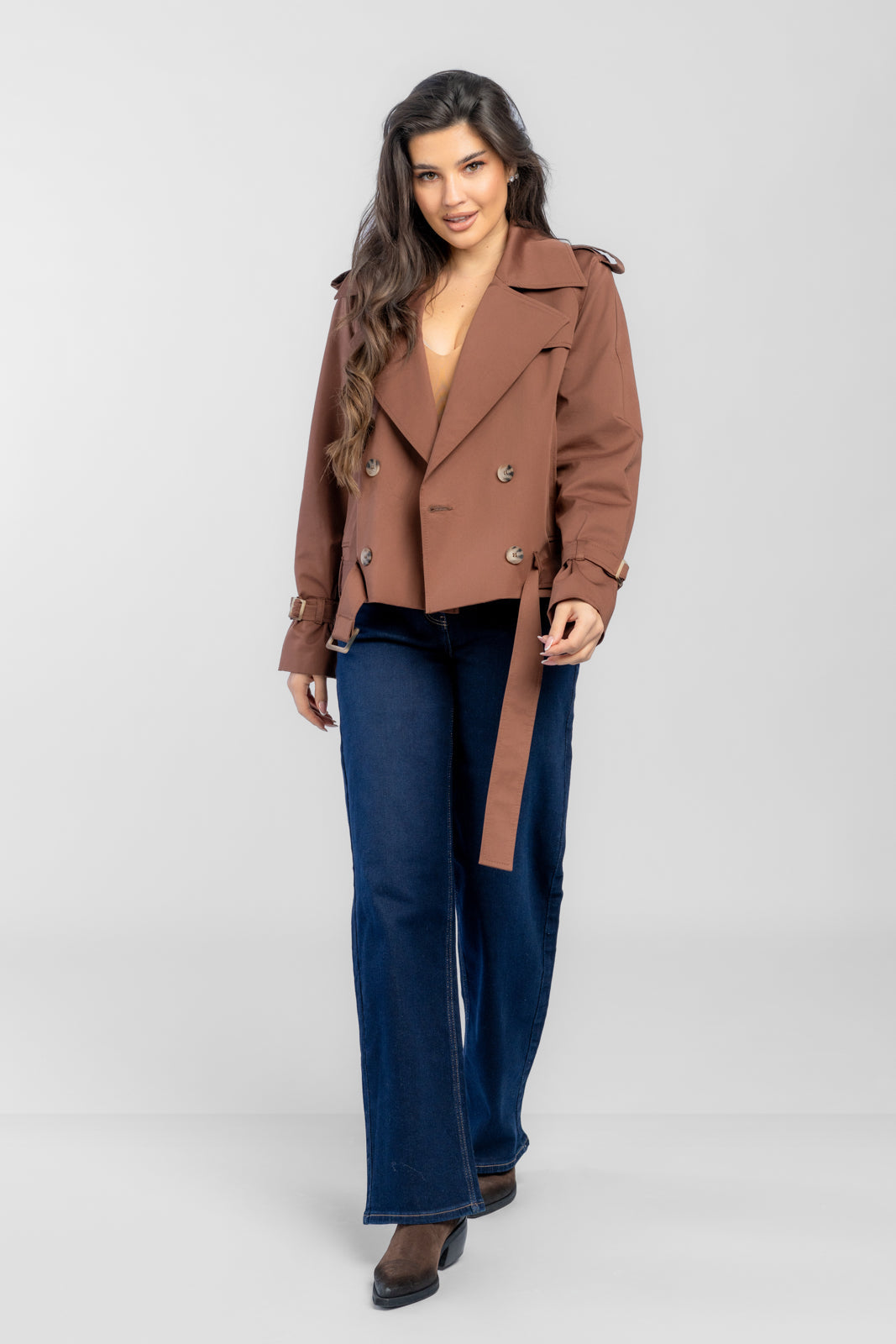 Chocolade ADA trenchcoat