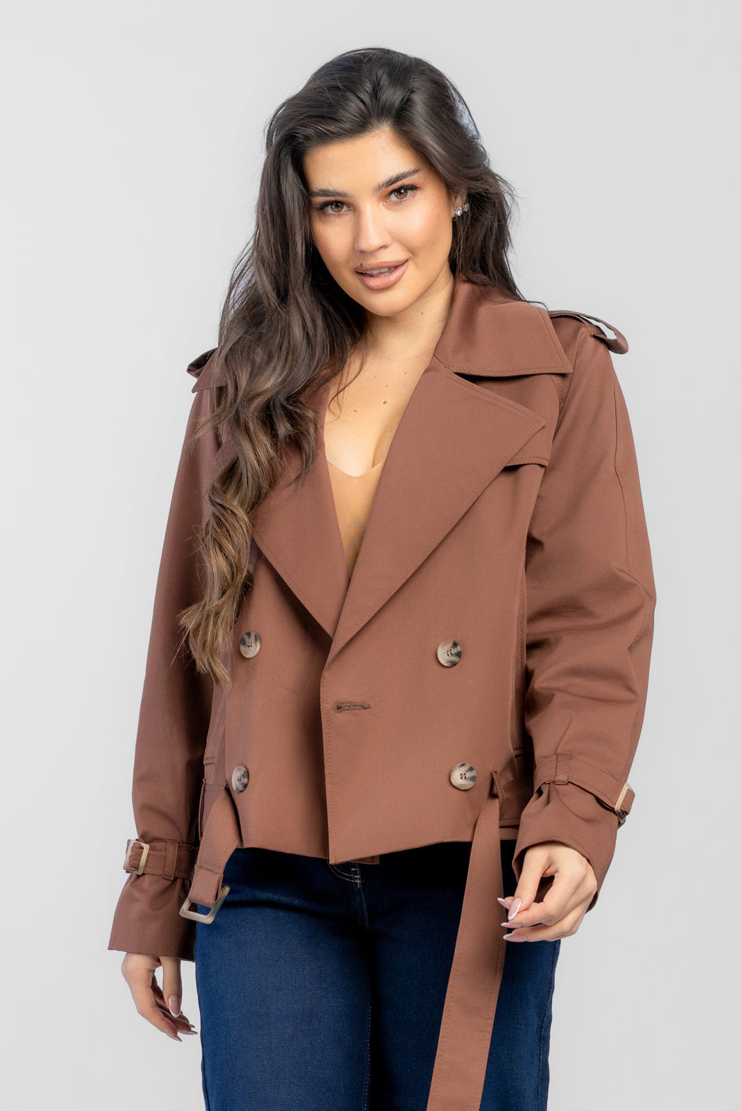 Chocolade ADA trenchcoat