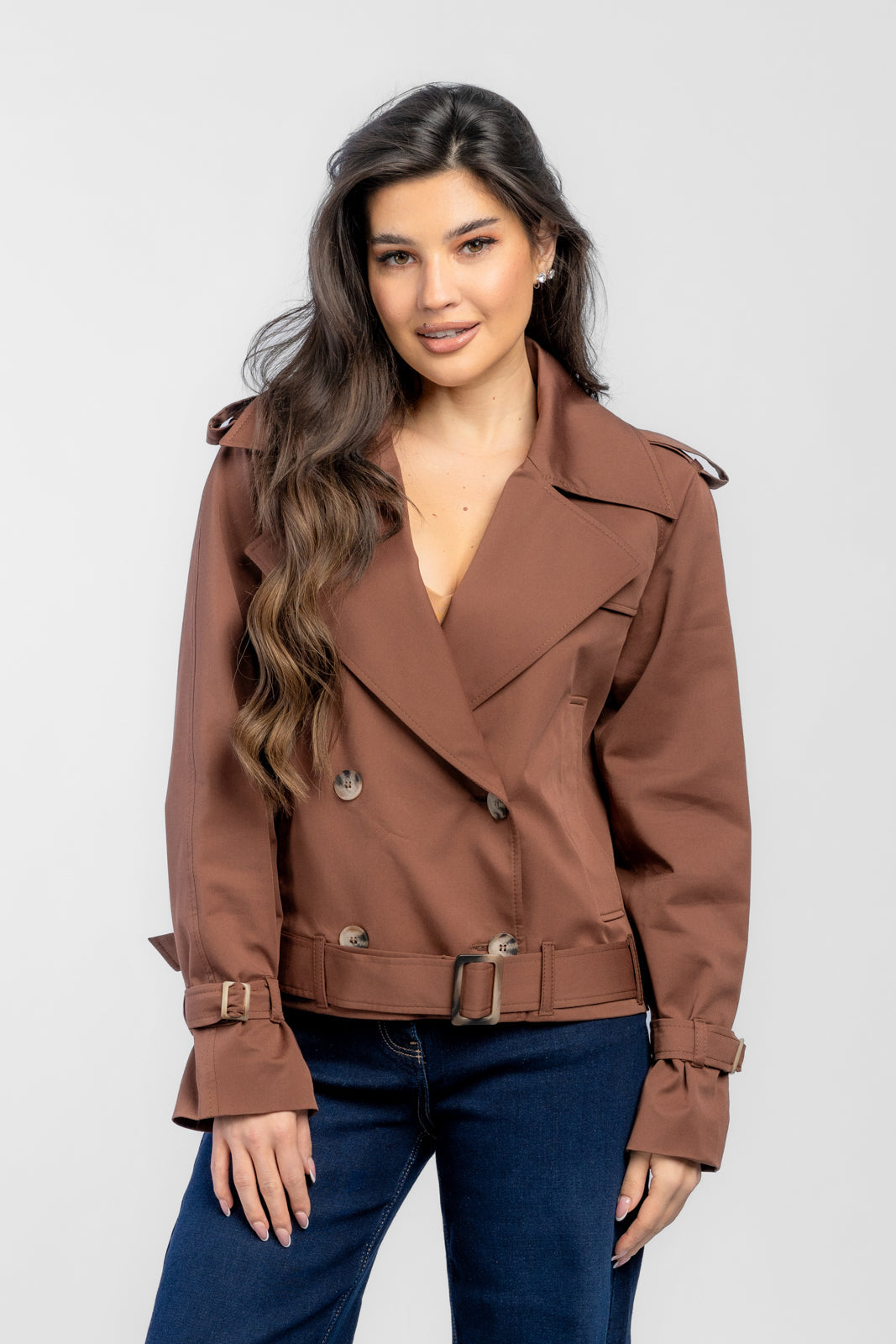Chocolade ADA trenchcoat