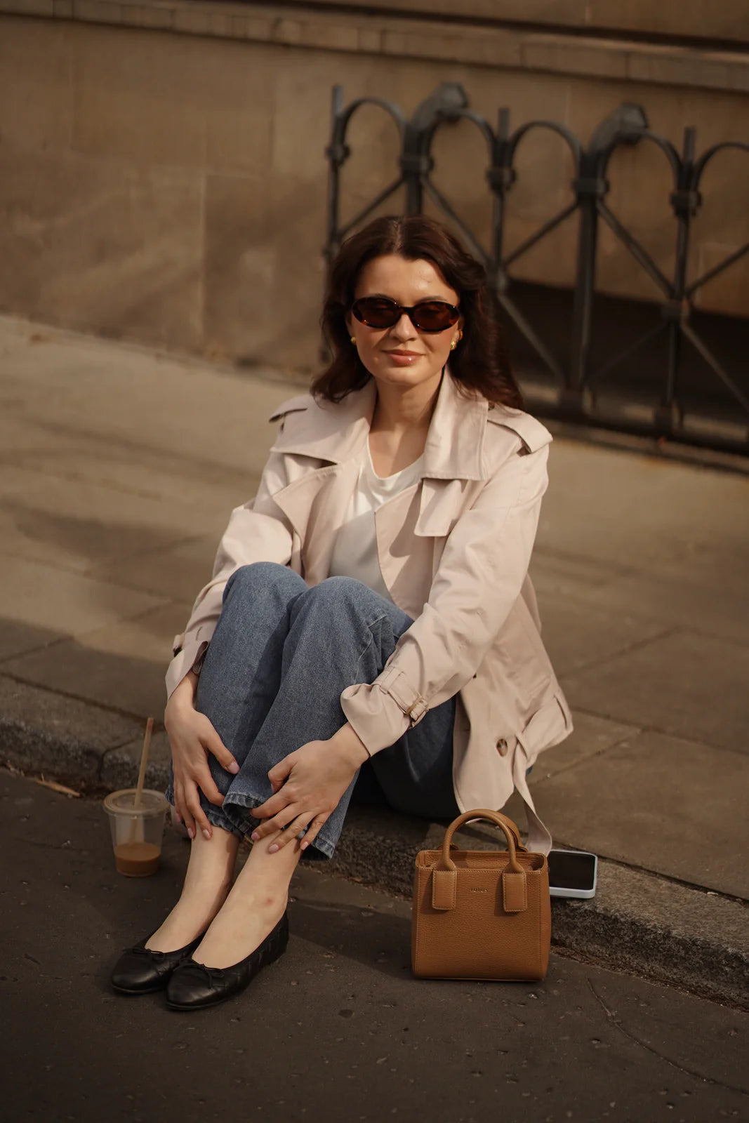 ADA Latte Trenchcoat
