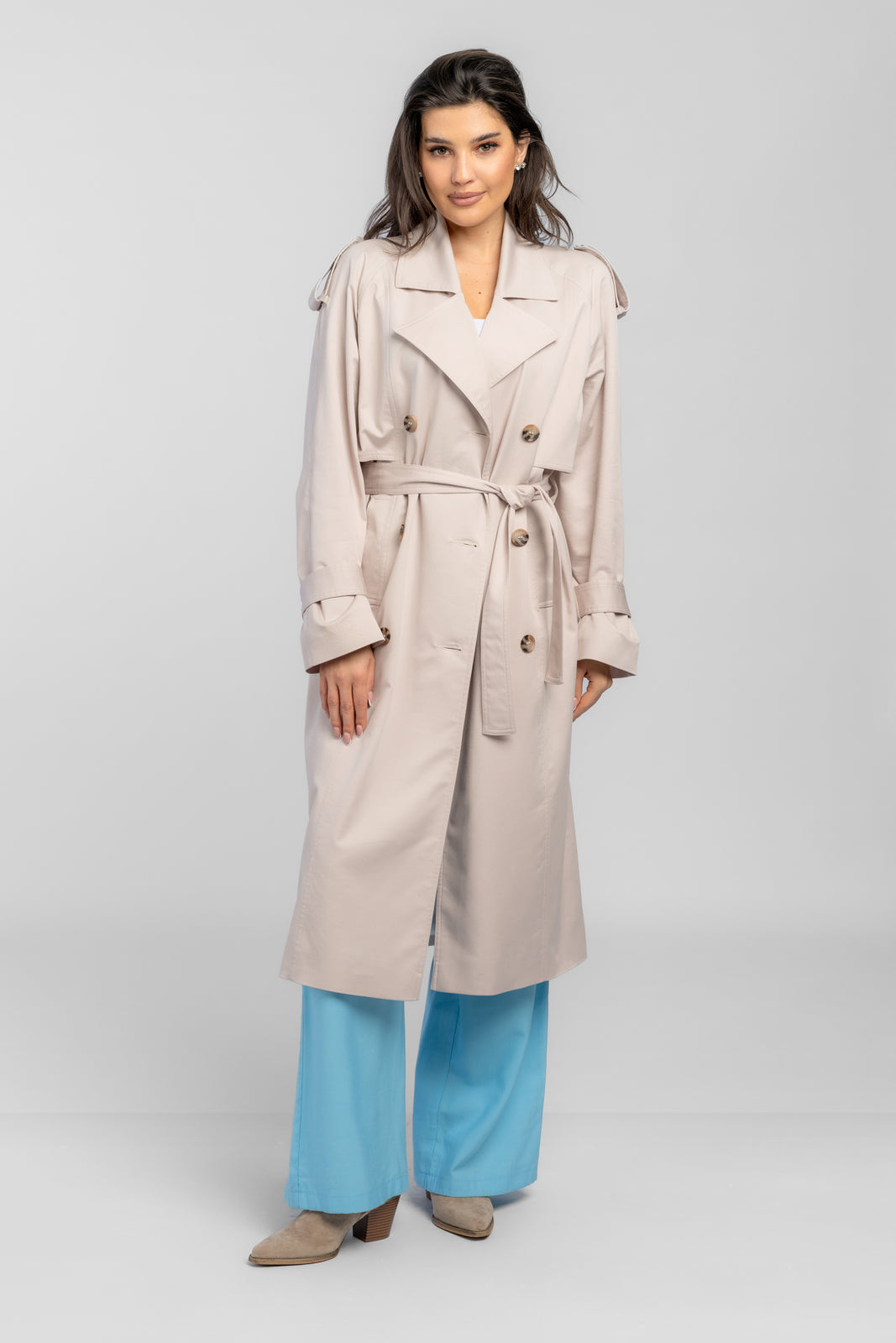 AMANDA latte 2.0 trenchcoat