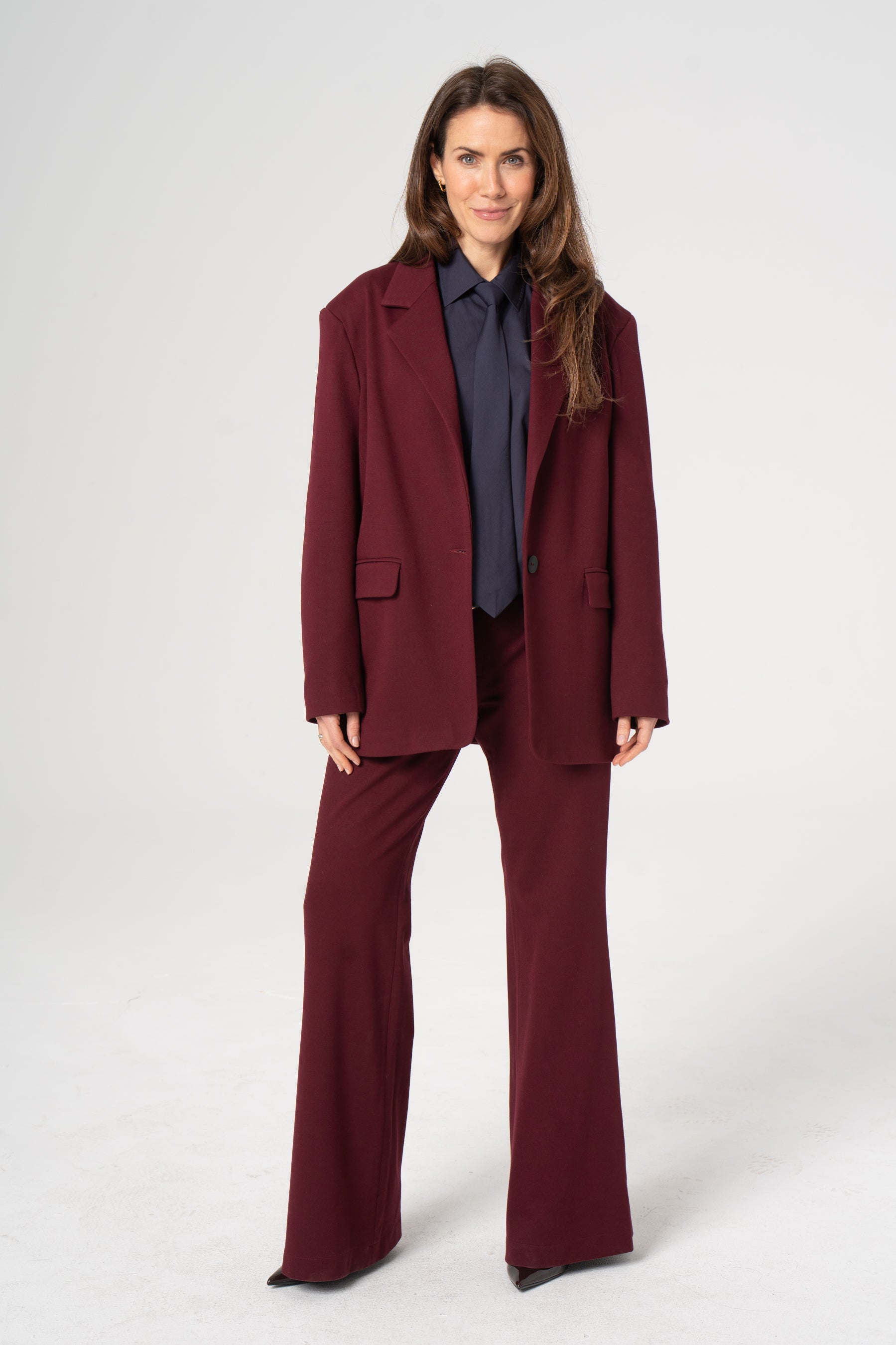 ALISON blazer burgundy