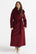 NOELIA maxi-jas bordeauxrood