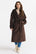 LUNA 2.0 coat chocolade