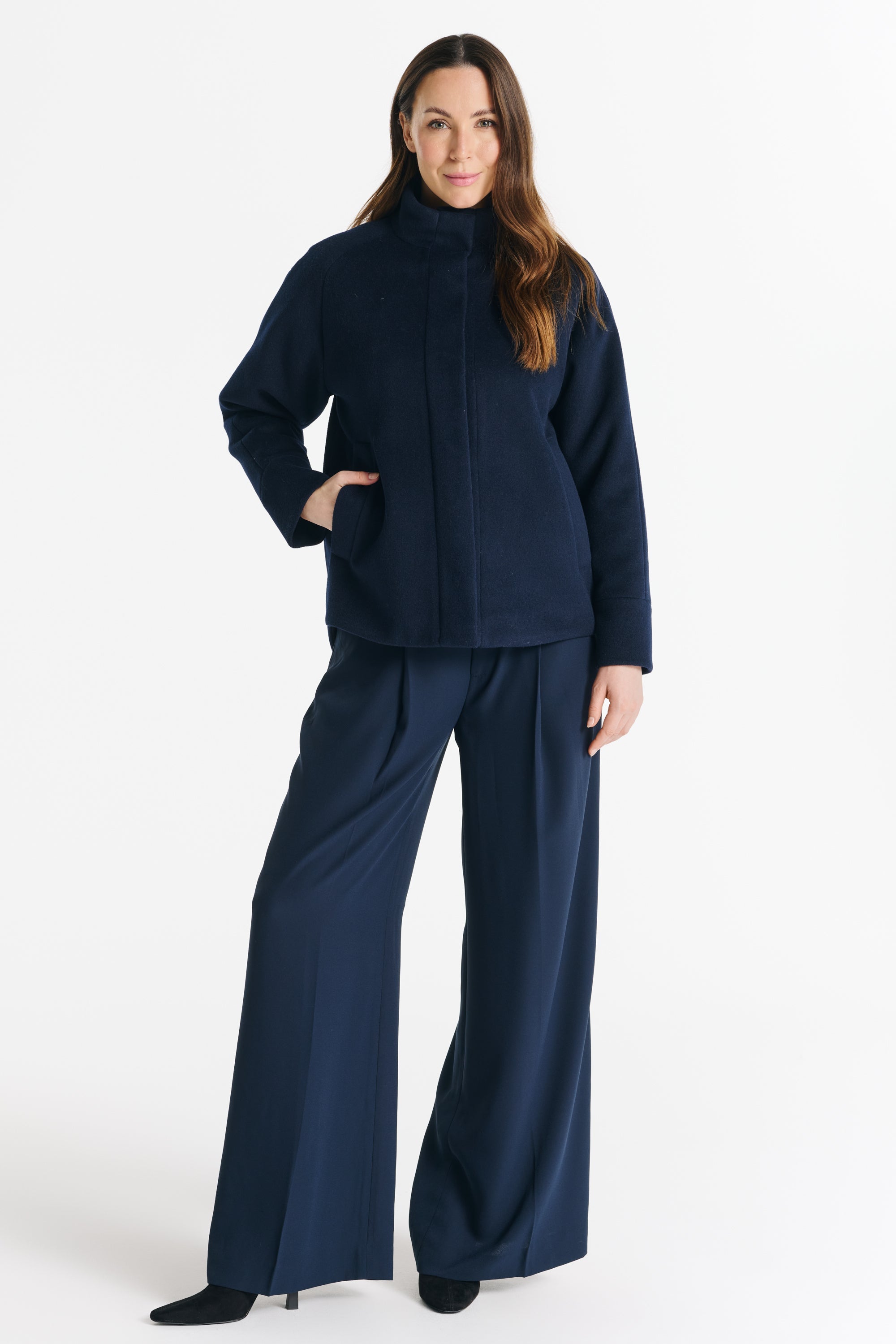 SARA jas marineblauw
