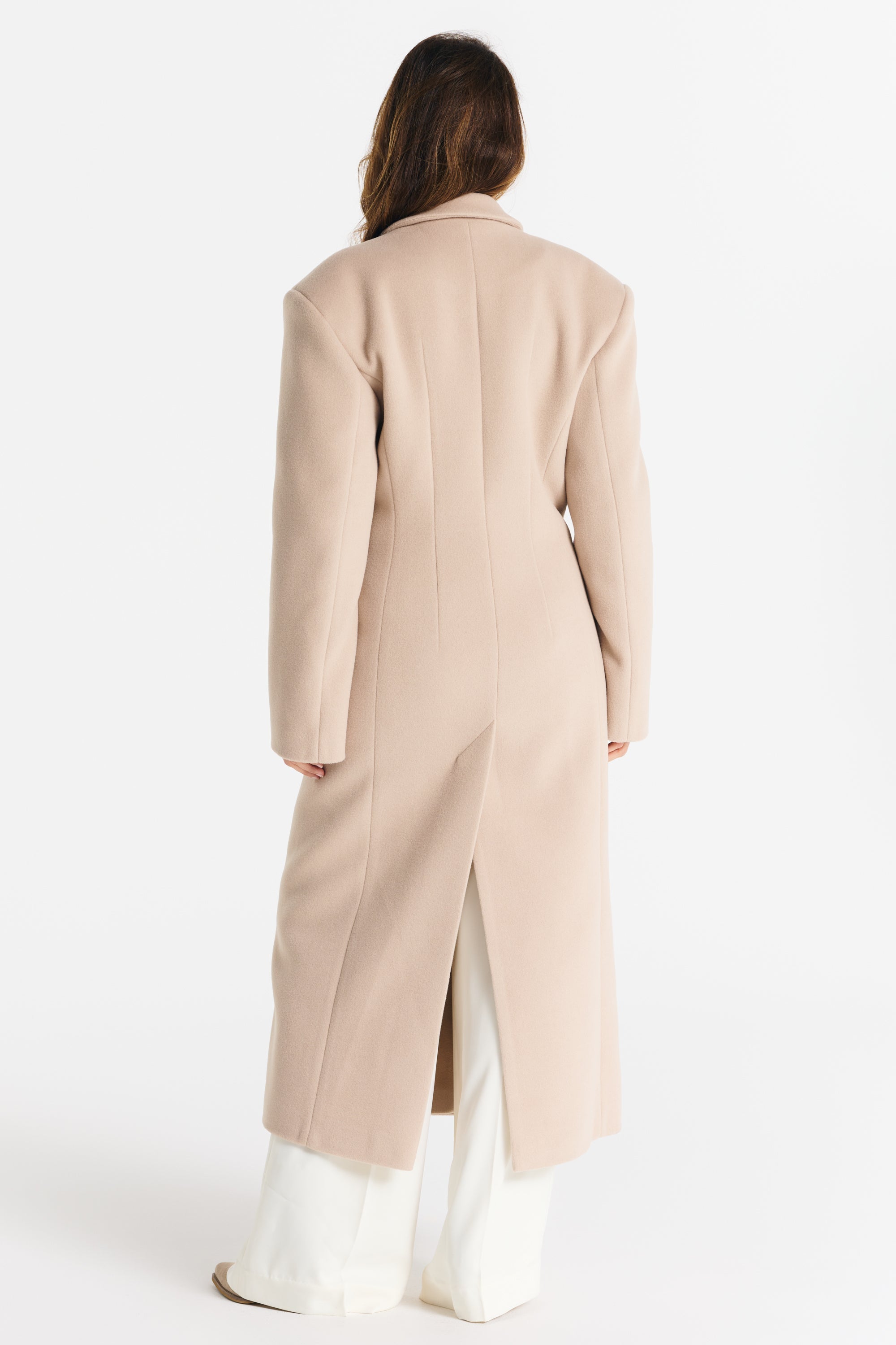 FRANKIE jas beige