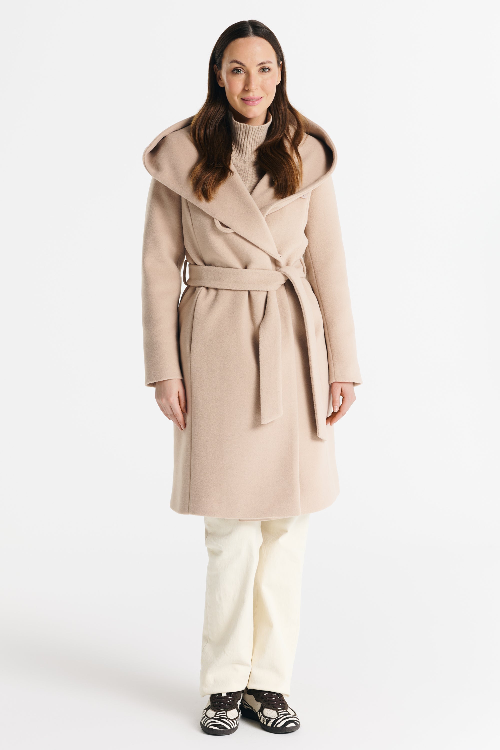 NOELIA midi-jas beige