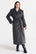MALWINA maxi jas grijs