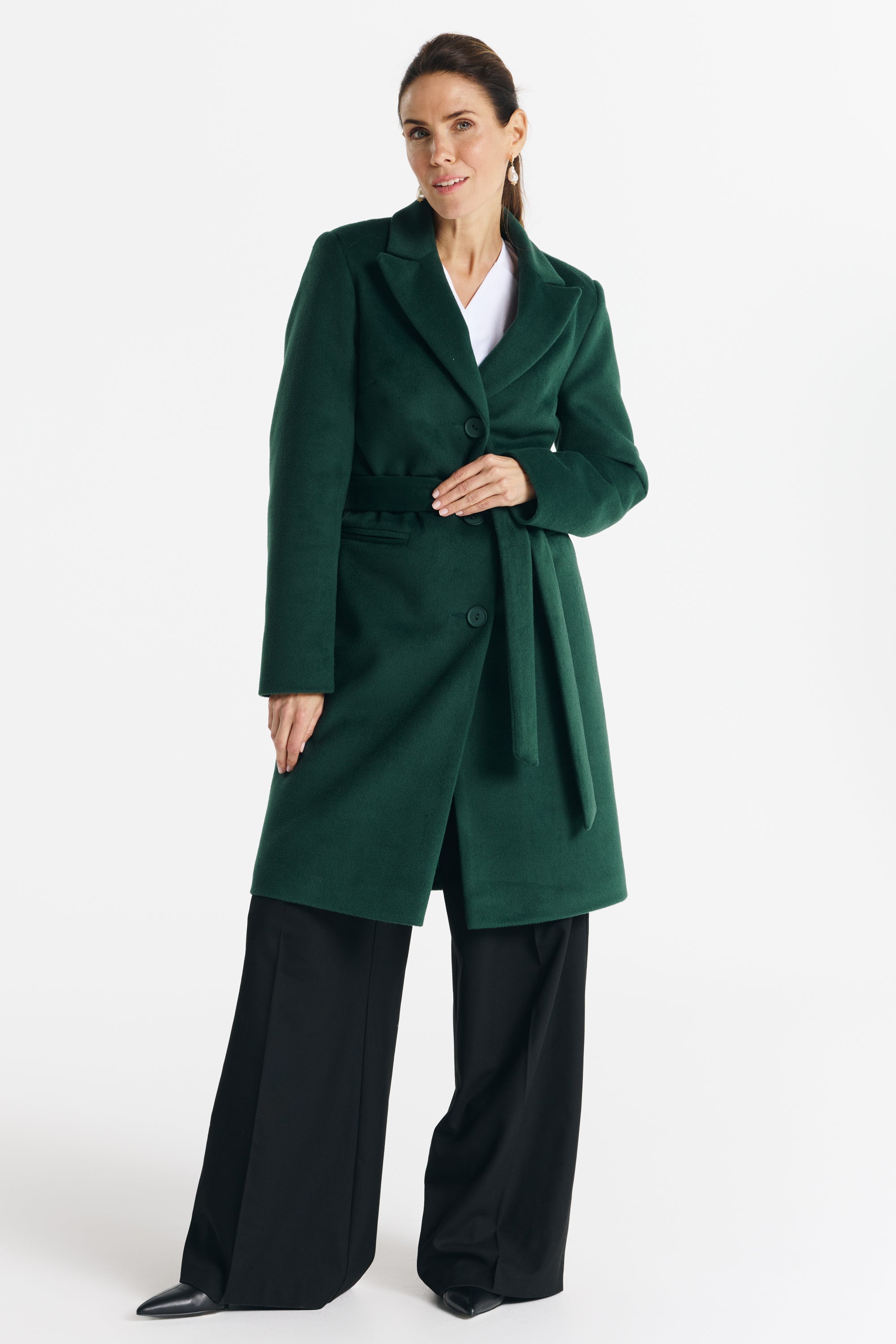MOLLIE jas groen