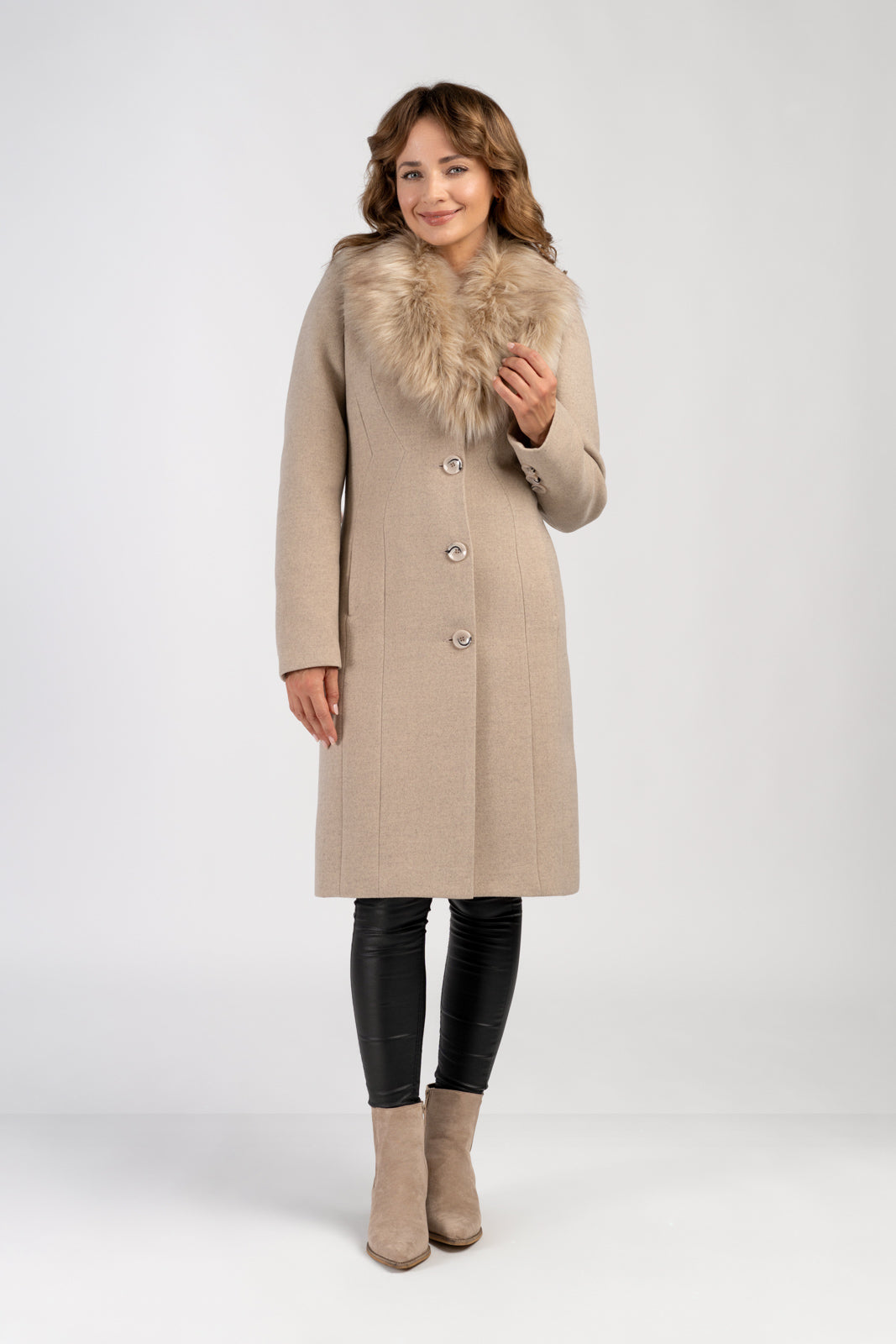 SONA beige jas