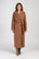 VERONA maxi camel jas