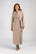VERONA maxi jas lichtbeige