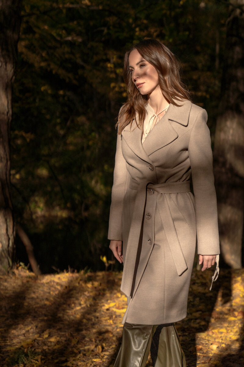 ZUZANNA cappuccino jas 