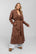 CYNTIA chocolade trenchcoat